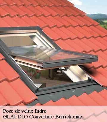 Pose de velux 36 Indre  GLAUDIO Couverture Berrichonne