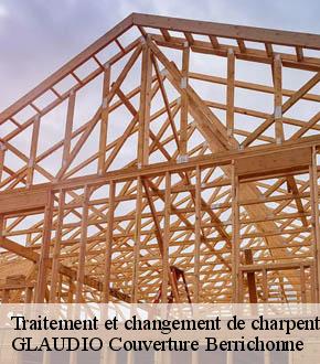 Traitement et changement de charpente 36 Indre  GLAUDIO Couverture Berrichonne