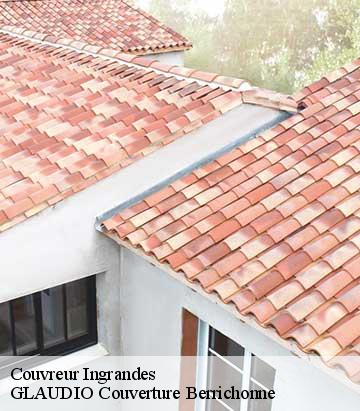 Couvreur  ingrandes-36300 GLAUDIO Couverture Berrichonne