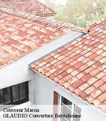 Couvreur  maron-36120 GLAUDIO Couverture Berrichonne