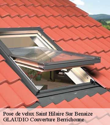 Pose de velux  saint-hilaire-sur-benaize-36370 GLAUDIO Couverture Berrichonne