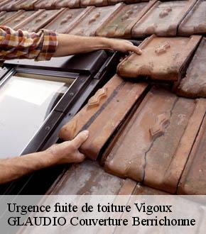 Urgence fuite de toiture  vigoux-36170 GLAUDIO Couverture Berrichonne